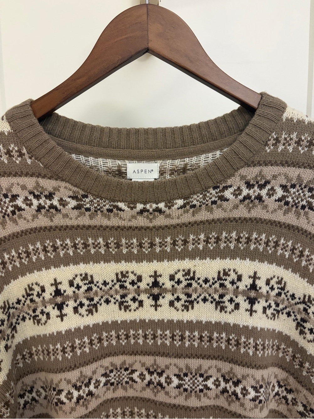 Aspen Wool Blend Crewneck Sweater